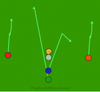 honeydew is a 6 on 6 flag football play